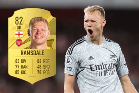 Aaron Ramsdale FIFA 23 Feb 23, 2023 SoFIFA.